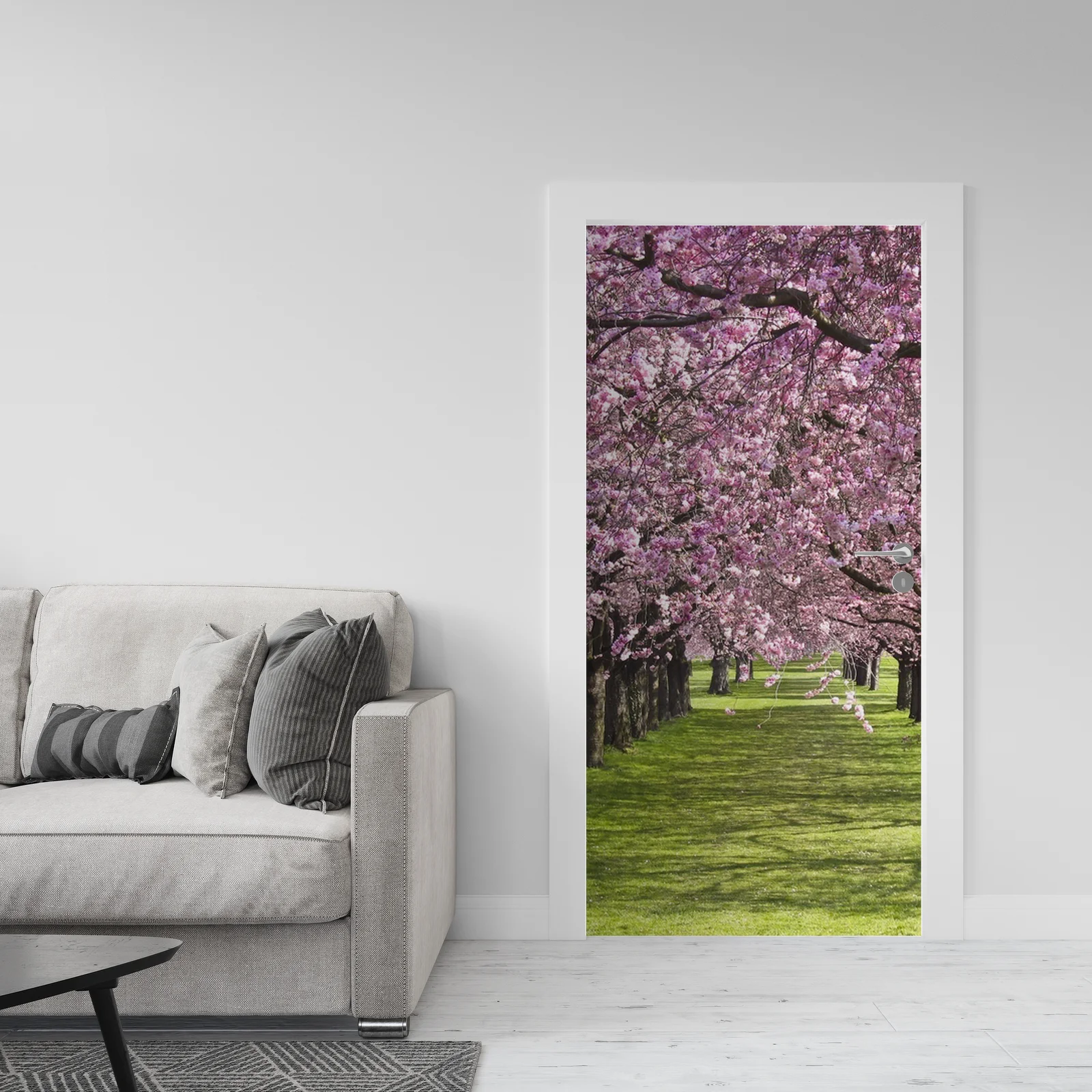 Romantyczne odcienie cherry blossom w głębokiej tonacji