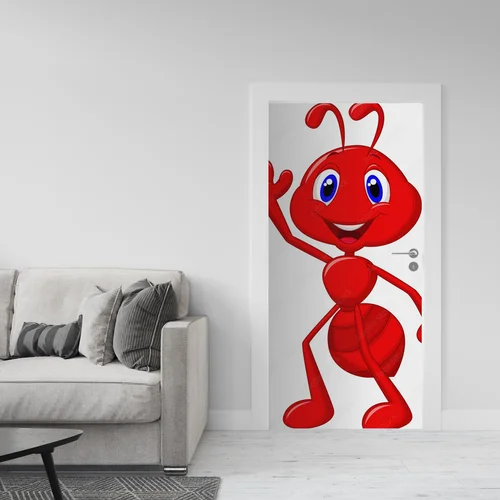 Urocza bajkowa mrówka w soczystych kolorach