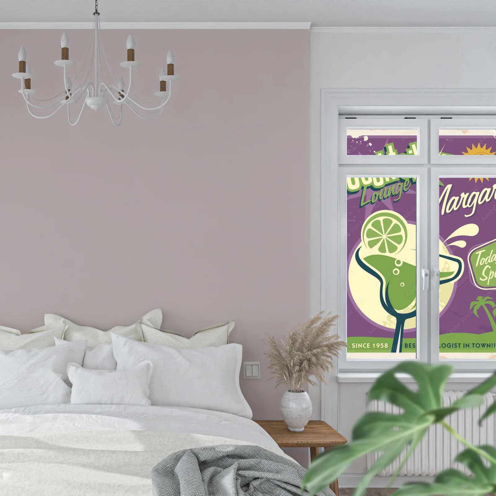 Retro klimat koktajli w purpurowych odcieniach