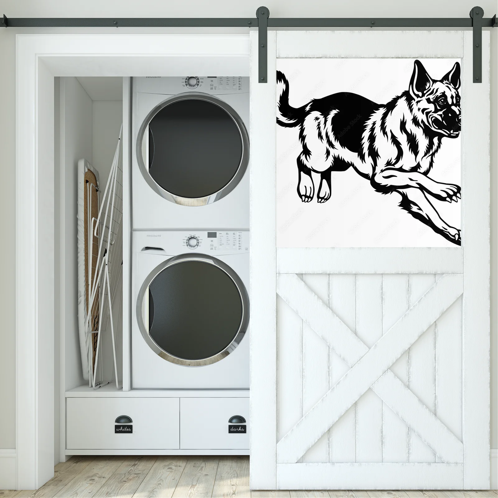 Energia i wdzięk w monochromatycznej kompozycji