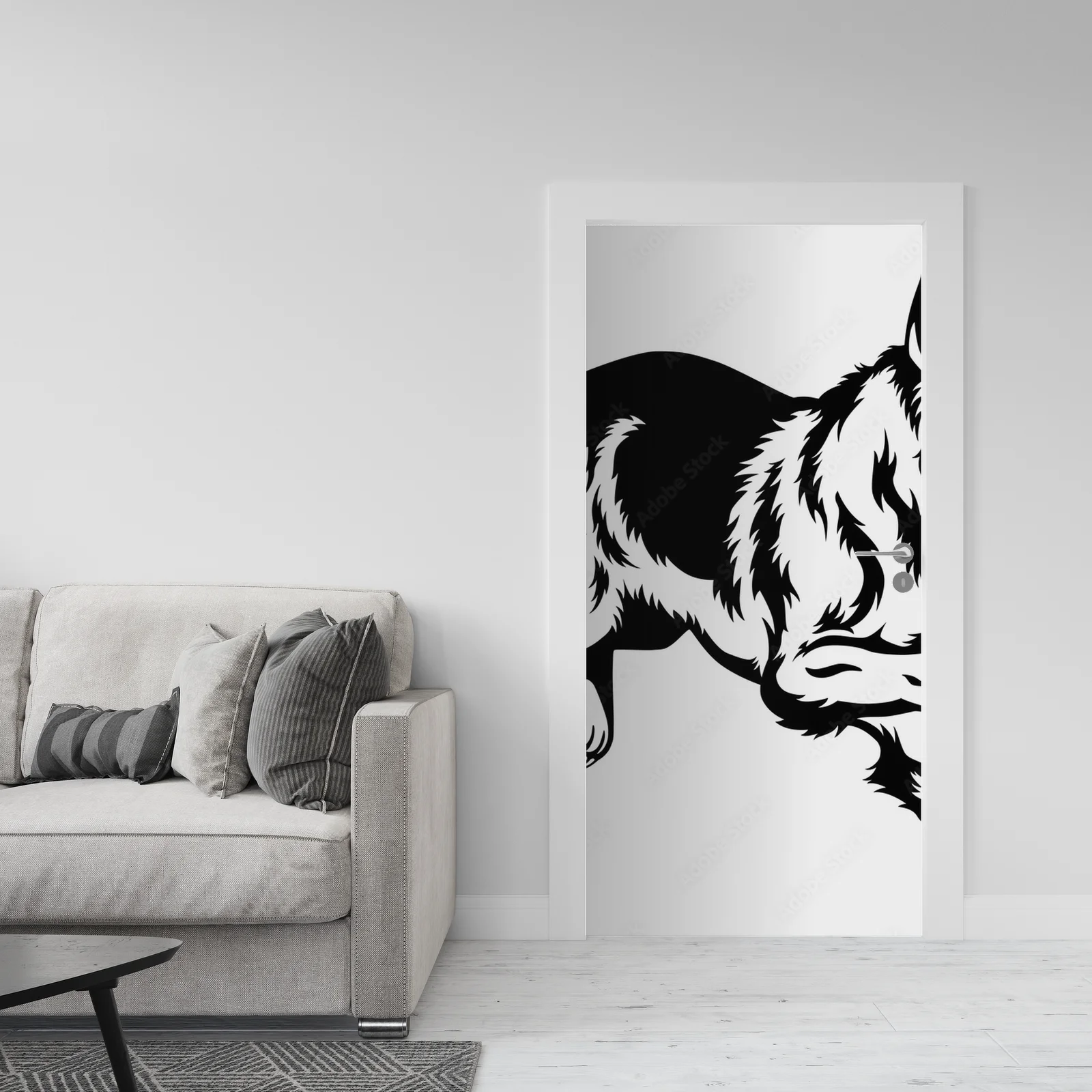 Energia i wdzięk w monochromatycznej kompozycji