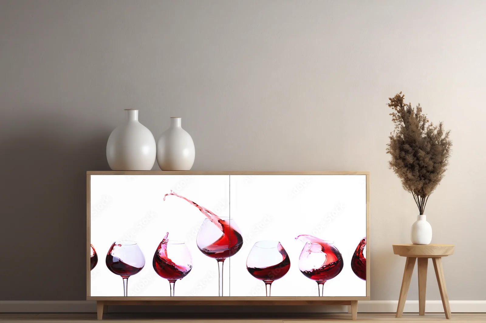 Czerwone wino – dozna ciszy bieli