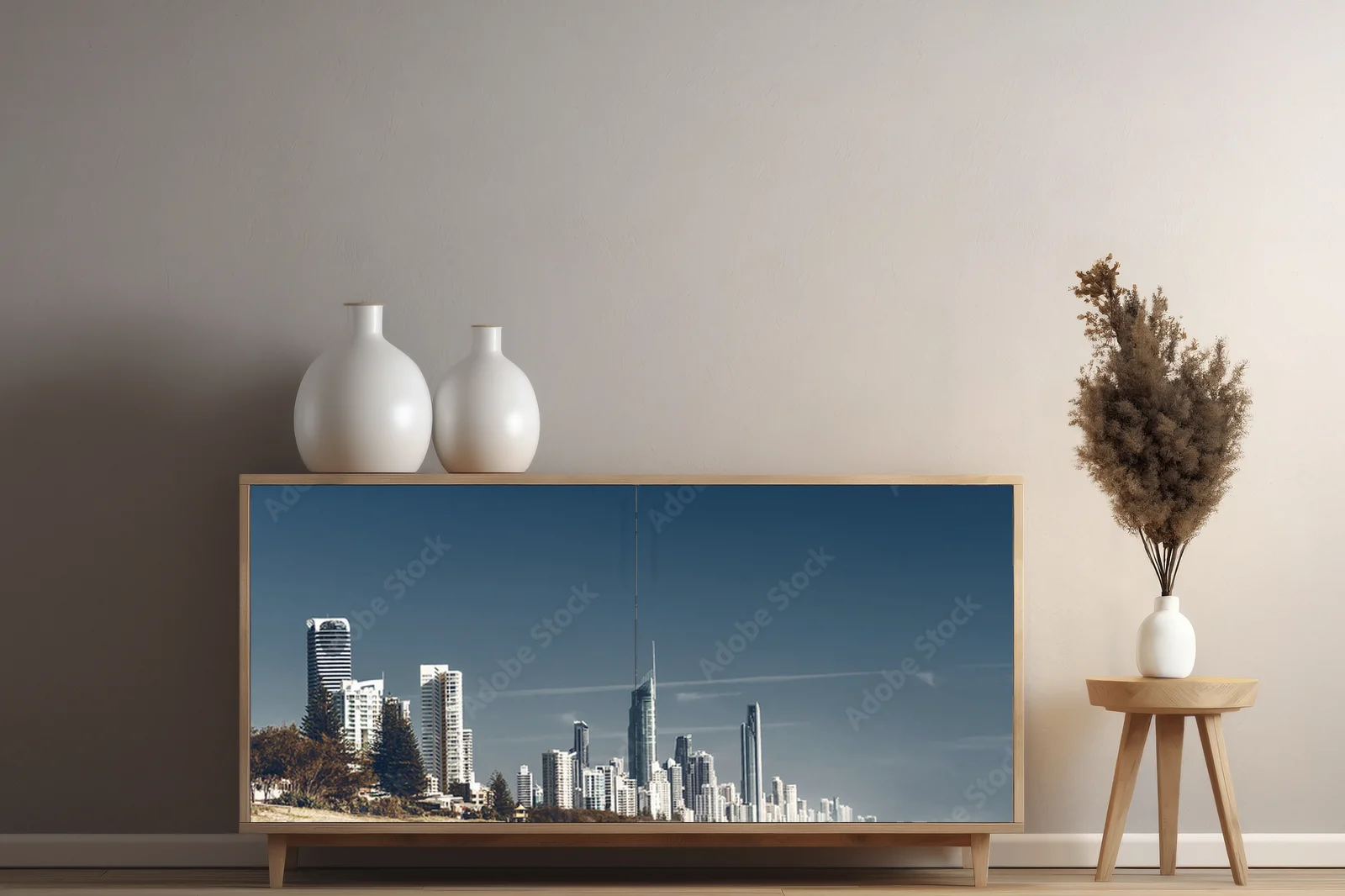 Zachody słońca nad złotym wybrzeżem Australii