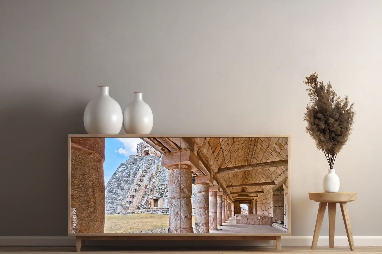 Urok starożytnego miasta Uxmal w Yucatánie