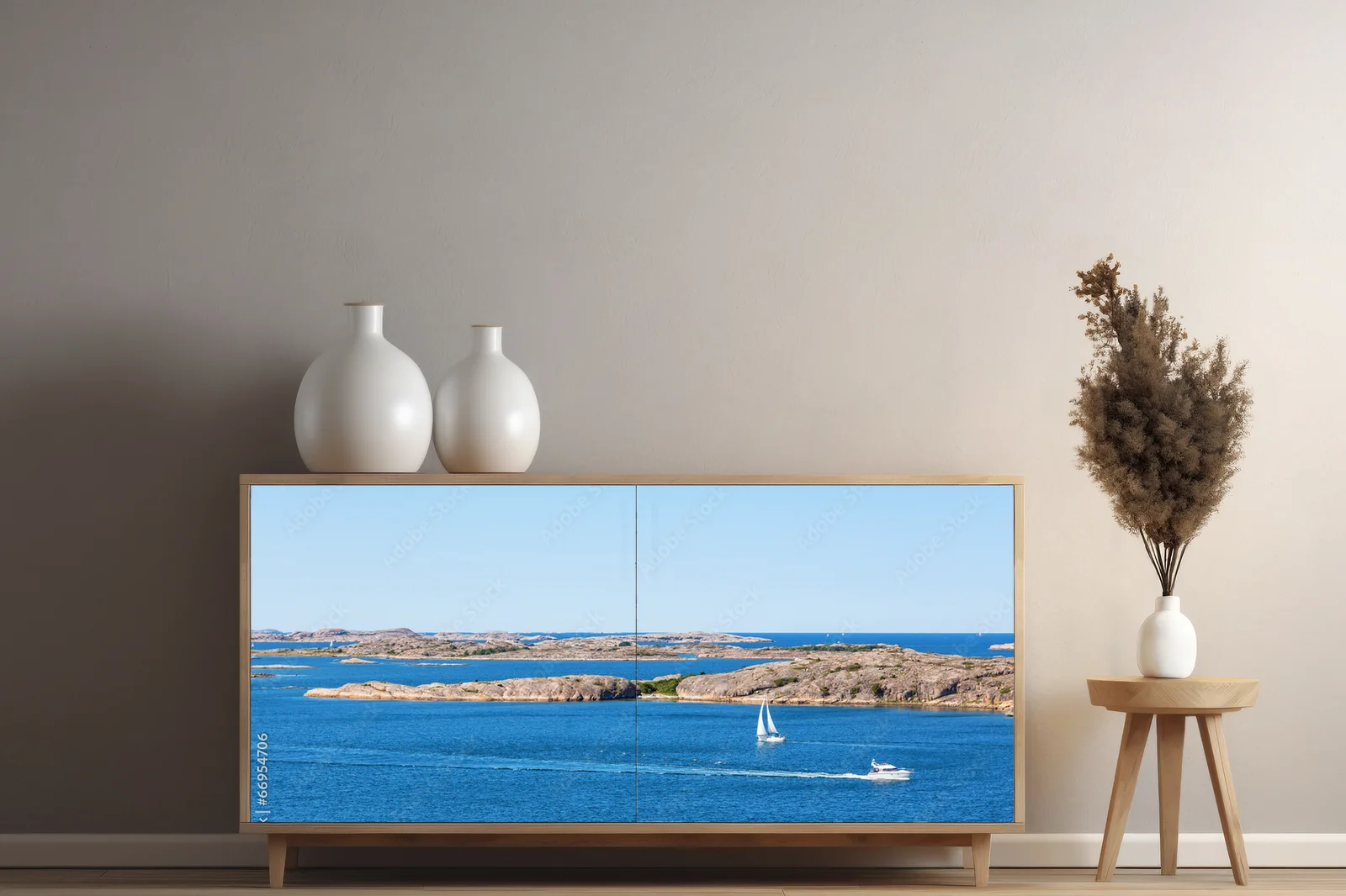 Urokliwy archipelag w błękicie natury