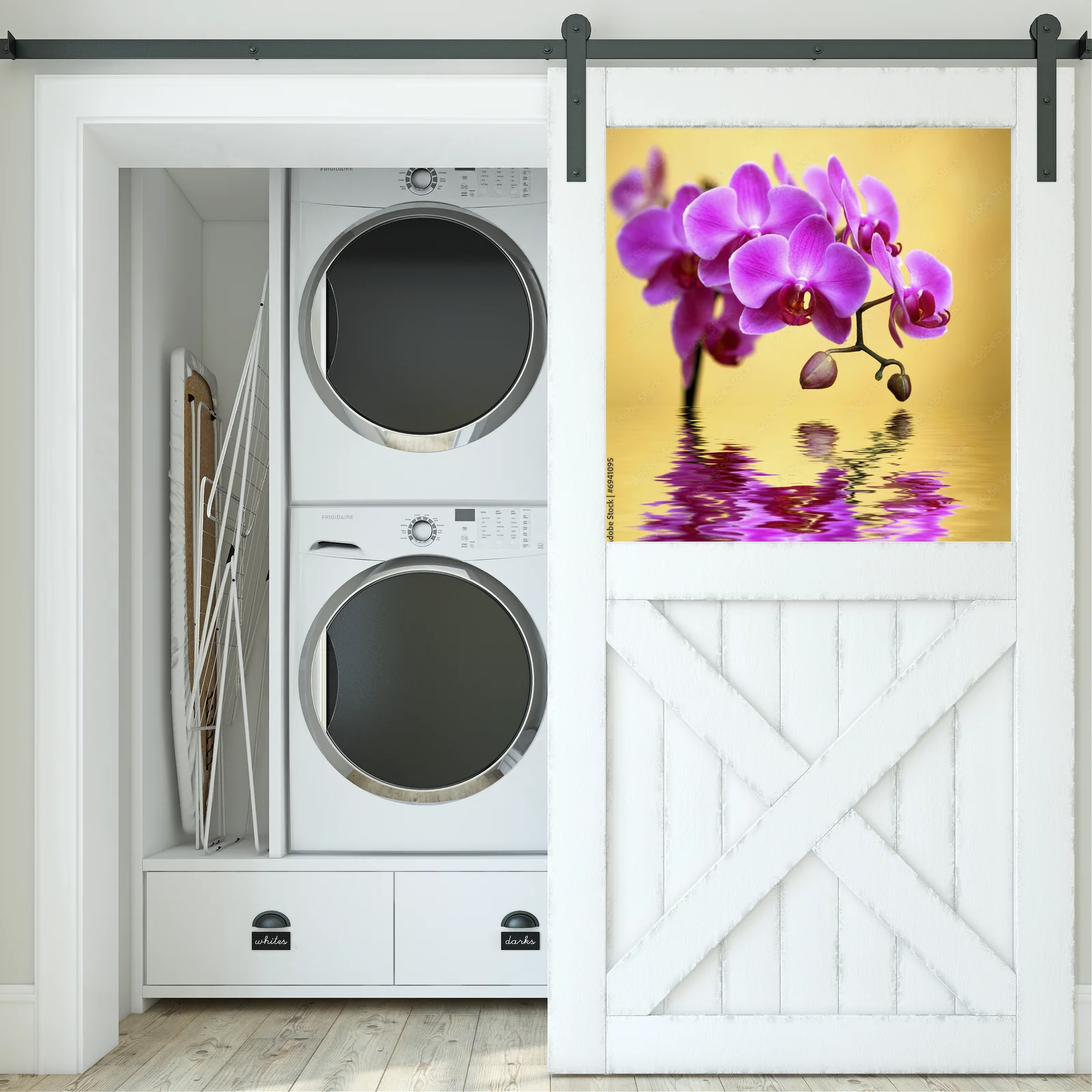Orchidowa harmonia w promieniach słońca