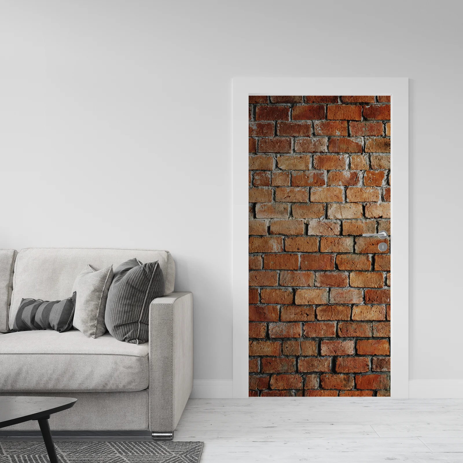 Classic Brick Wall: Elegancja i Nostalgię w Ciemności