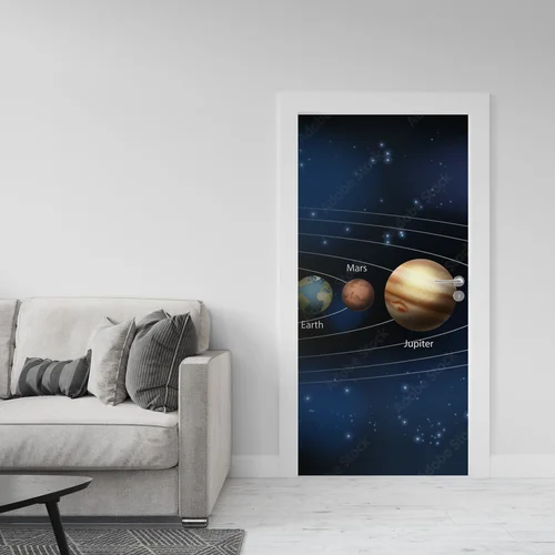 Fascynujący diagram planet układu słonecznego