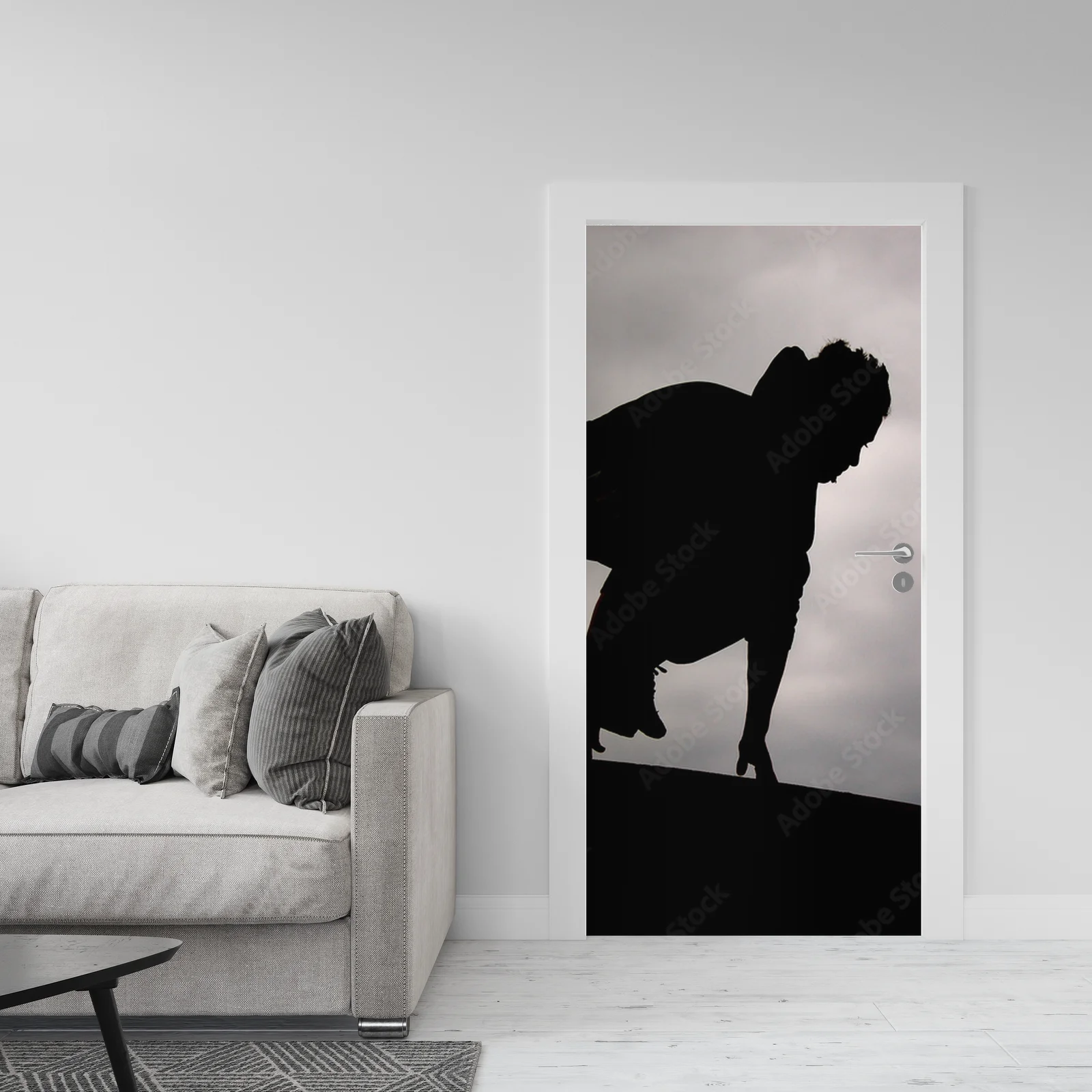 Dynamika parkouru w monochromatycznej symfonii
