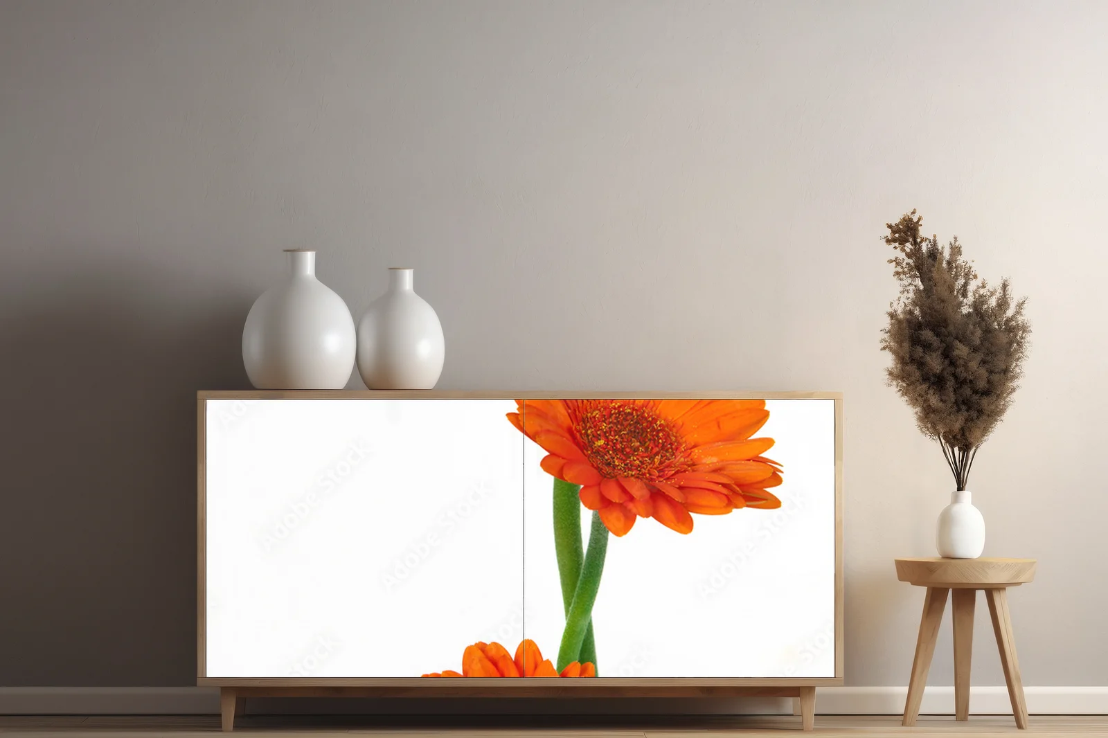 Promienna gerbera w odcieniach radości