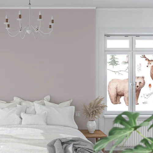 Słodkie leśne stworzenia w boho stylu