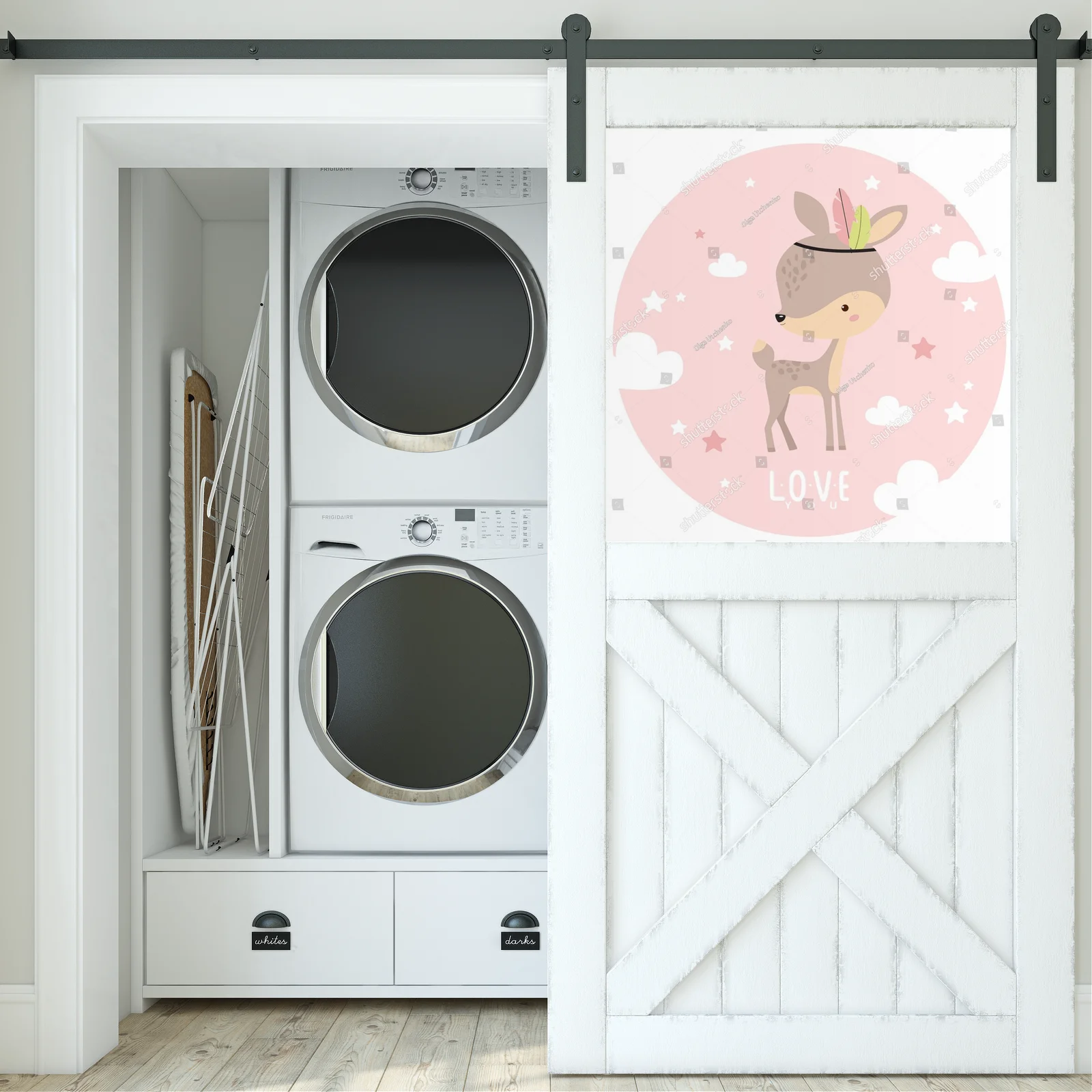 Urokliwa ilustracja w pastelowych odcieniach