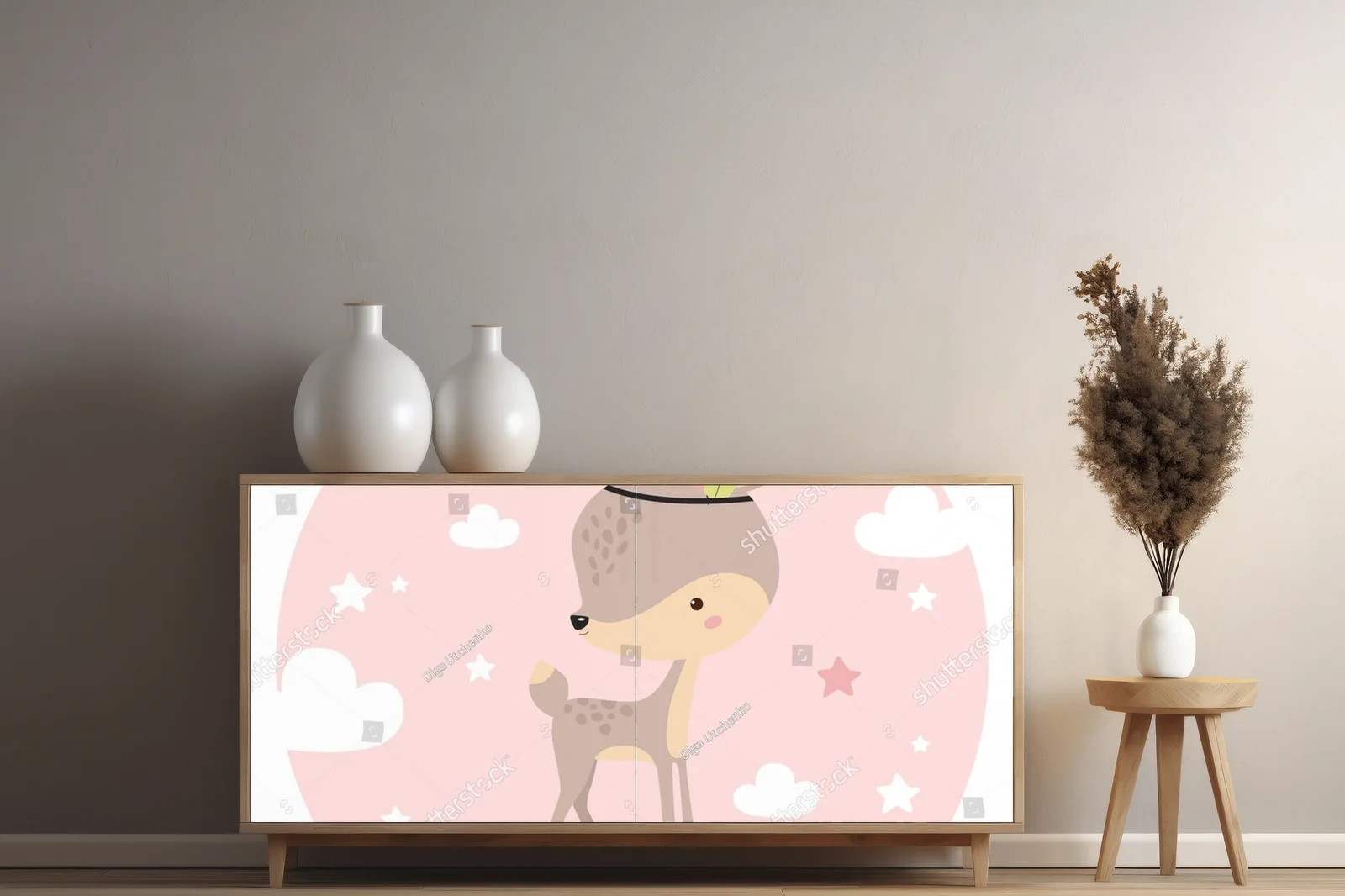 Urokliwa ilustracja w pastelowych odcieniach
