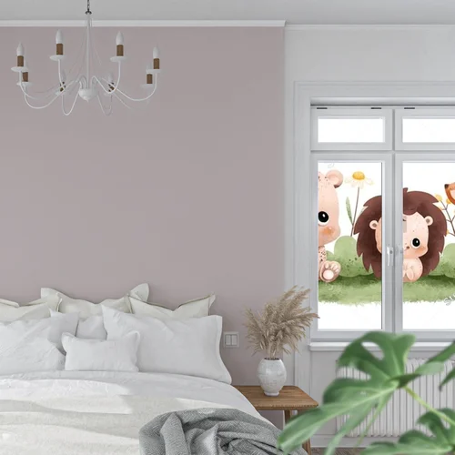 Urokliwe ilustracje małych zwierząt w akwarelowej stylistyce
