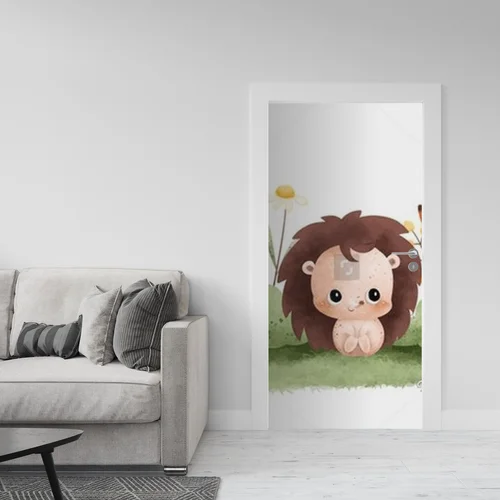 Urokliwe ilustracje małych zwierząt w akwarelowej stylistyce