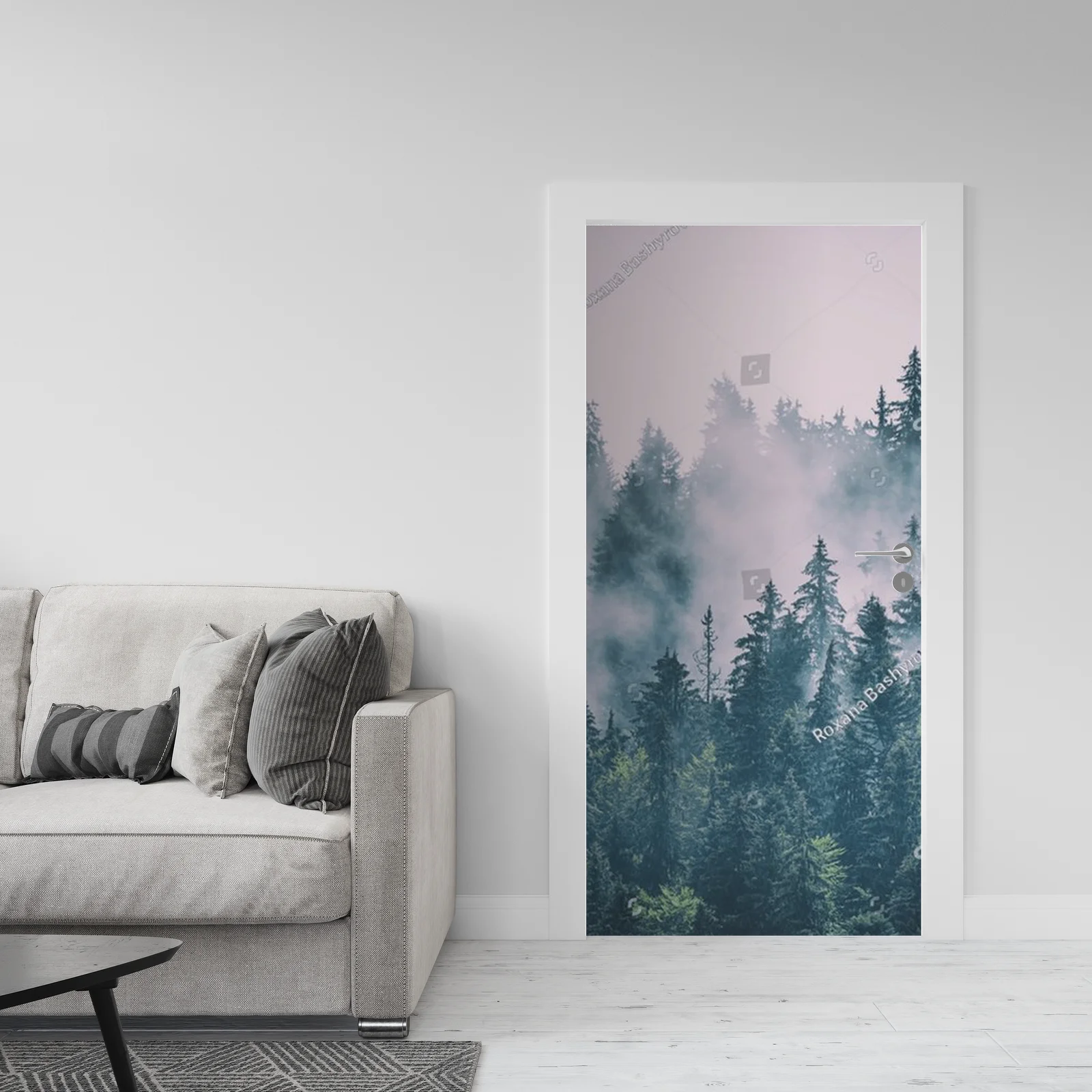 Misty Mountains: Tajemniczy pejzaż w pastelowych tonach