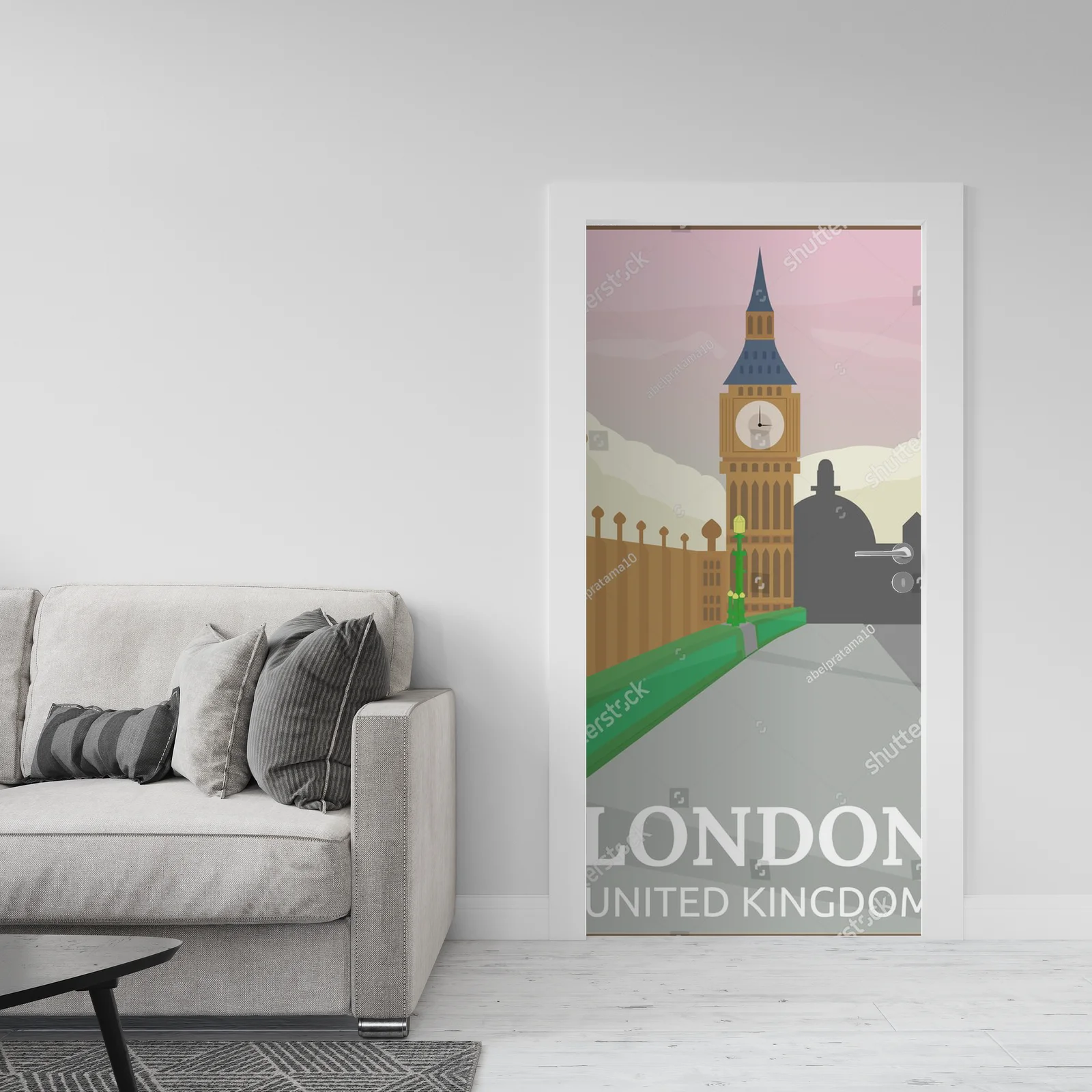 Retro podróż do Londynu z Big Benem