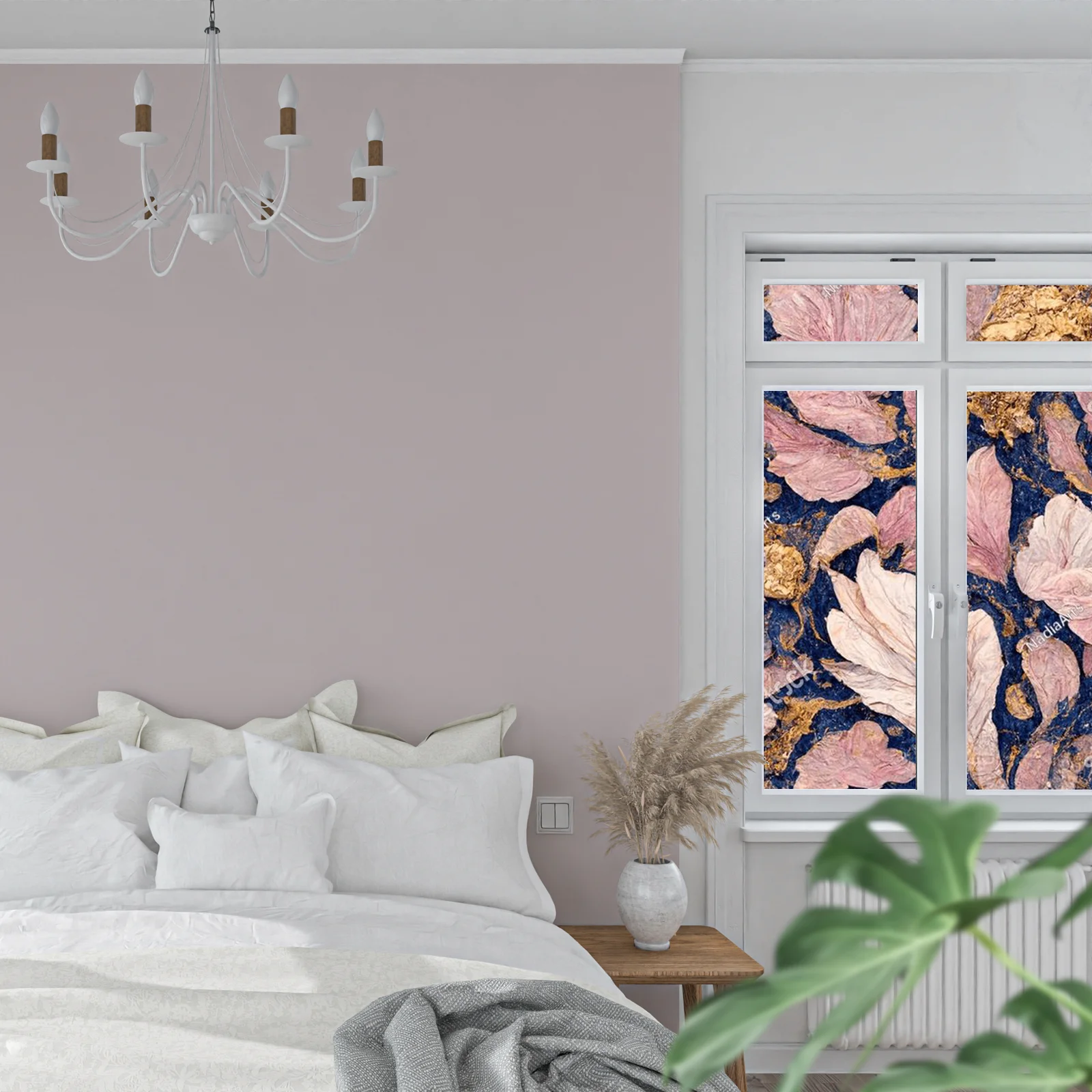 Ethereal Floral Kompozycja w Pastelowych Odcieniach