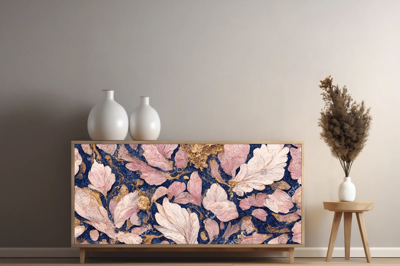 Ethereal Floral Kompozycja w Pastelowych Odcieniach