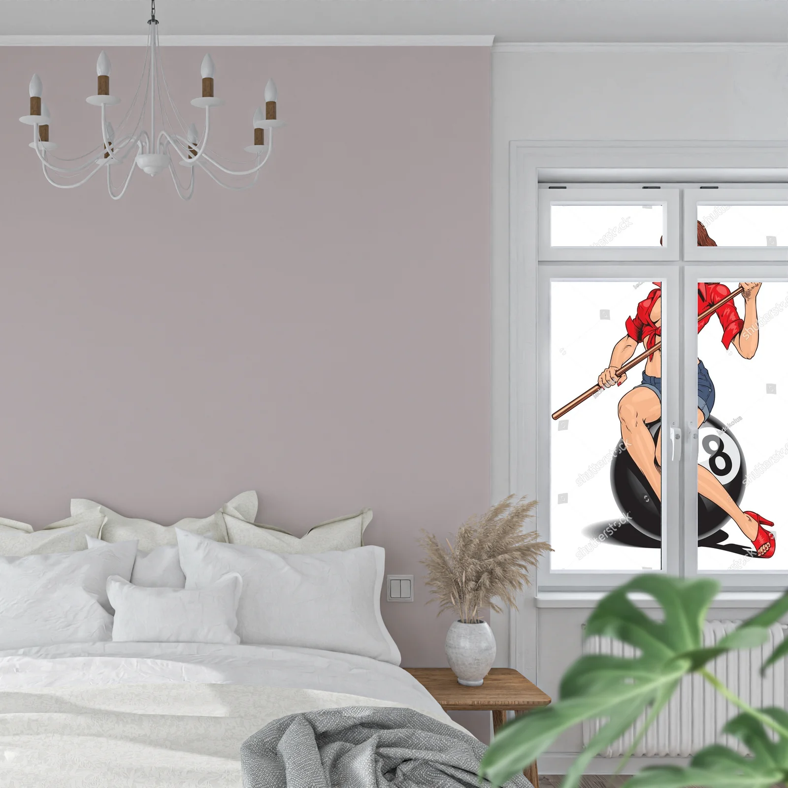 Pin Up Girl w Billiardowej Aranżacji