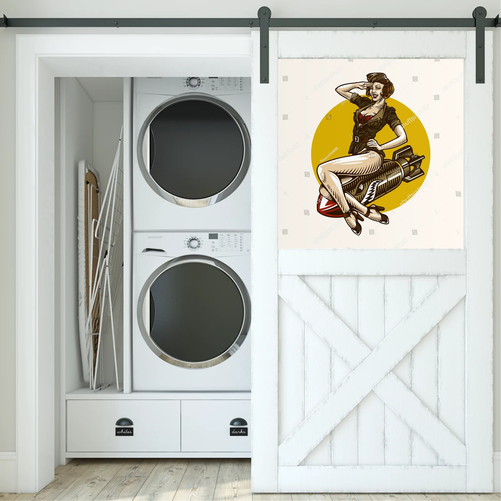Stylowy powiew retro z pin up girl