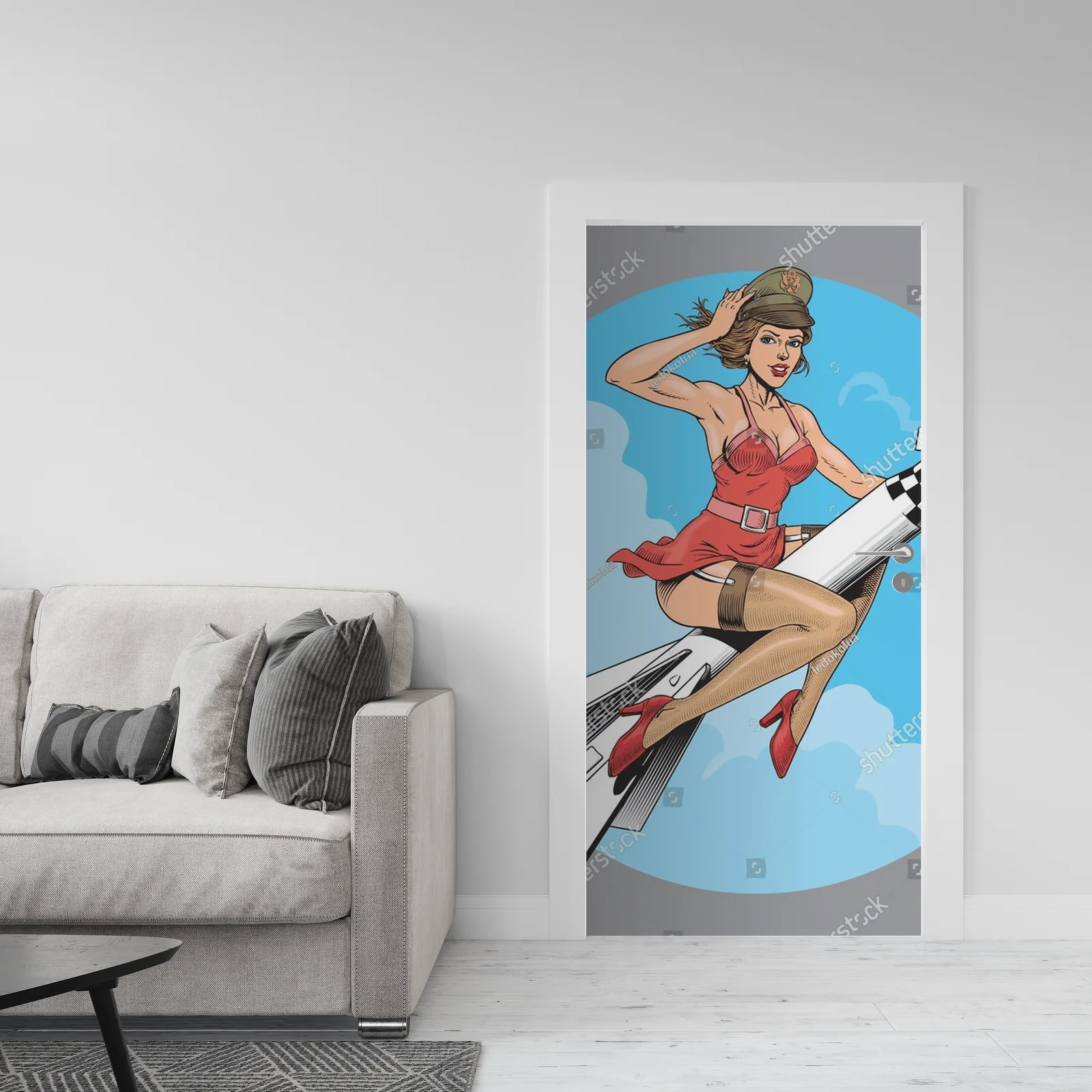 Pin-up girl na rakiecie: słodki powrót do lat 50.