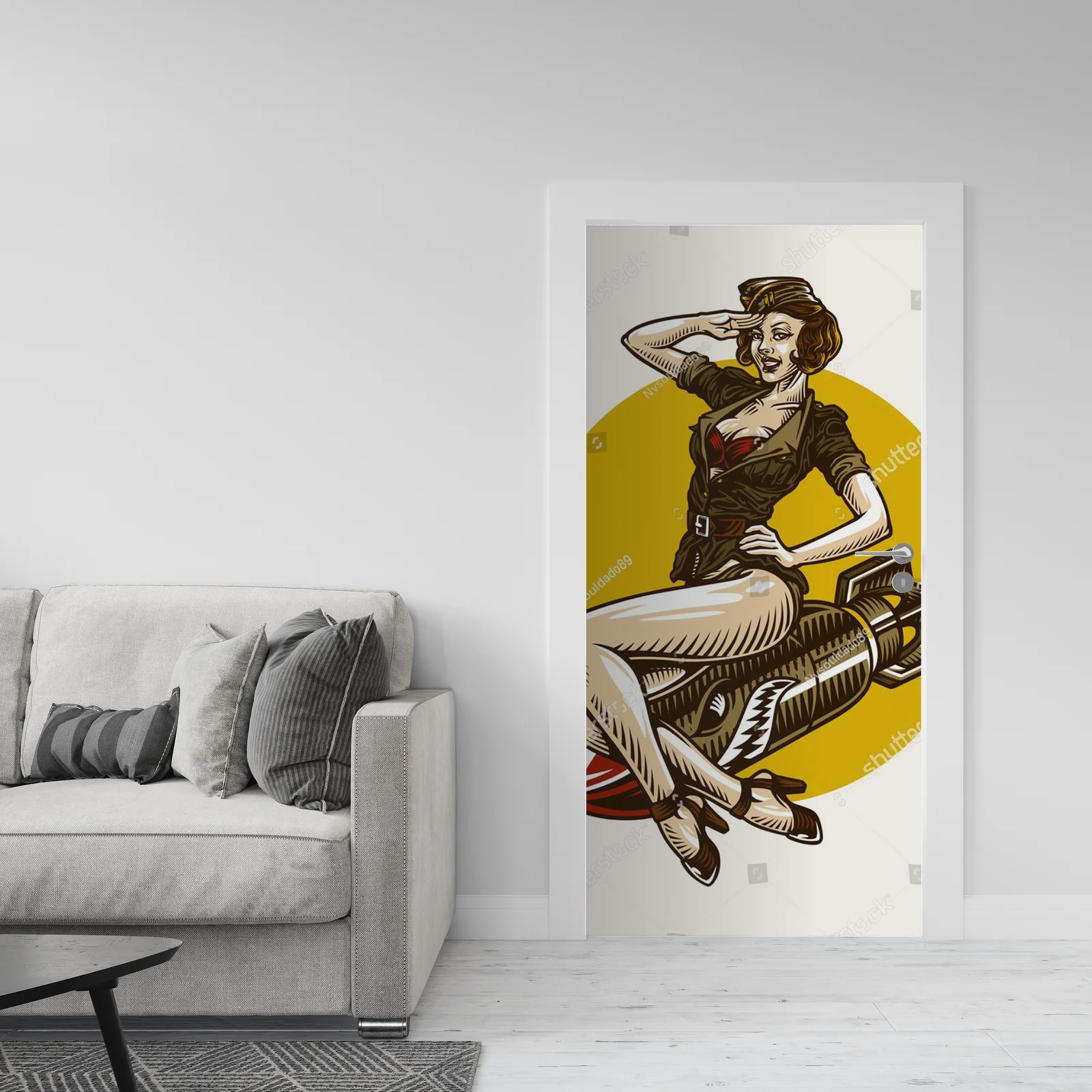Stylowy powiew retro z pin up girl