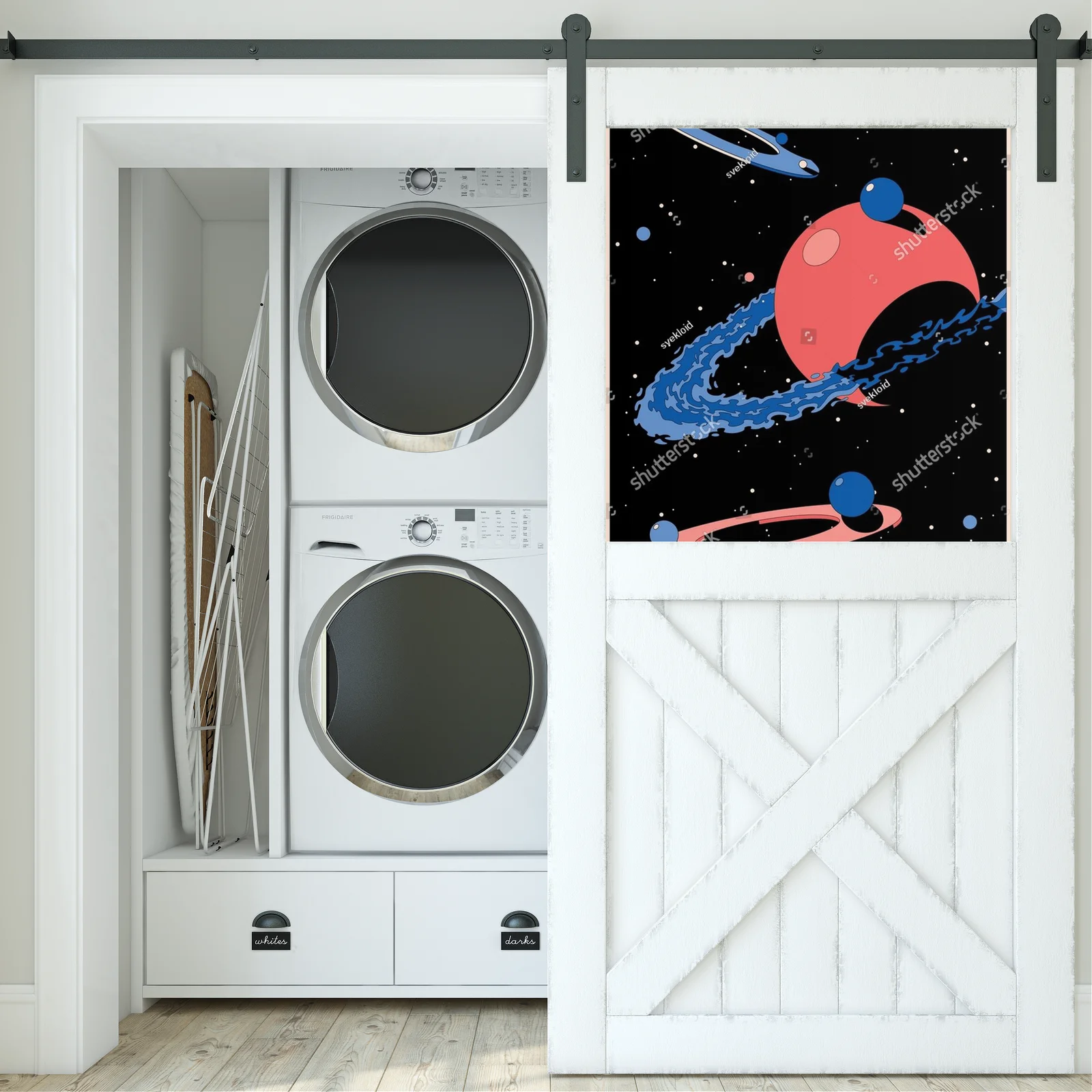 Kosmiczna podróż w geometrycznych kształtach