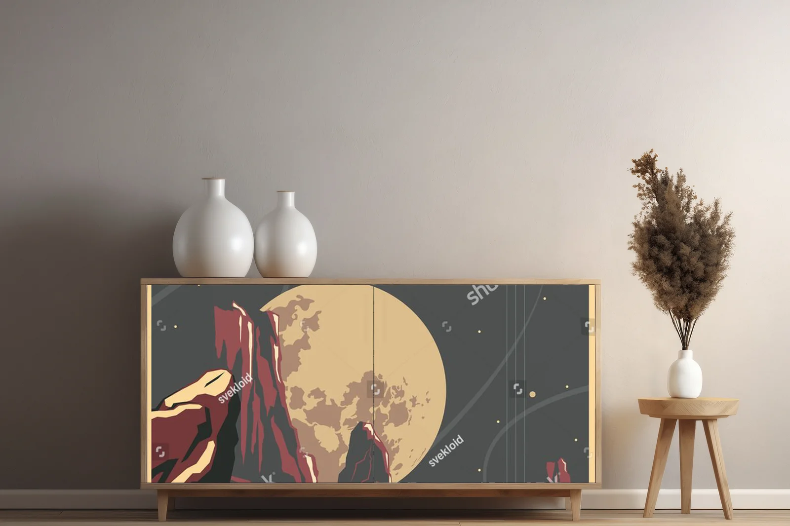 Kosmiczne wędrówki w retro futurystycznym stylu