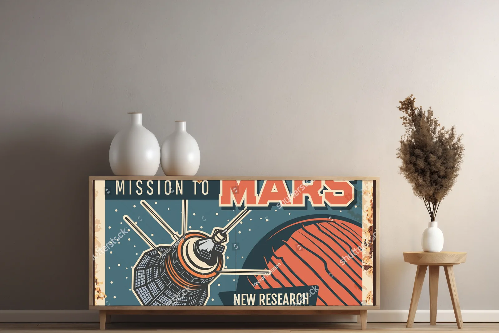 Retro podróż w kosmos: misja na Marsa