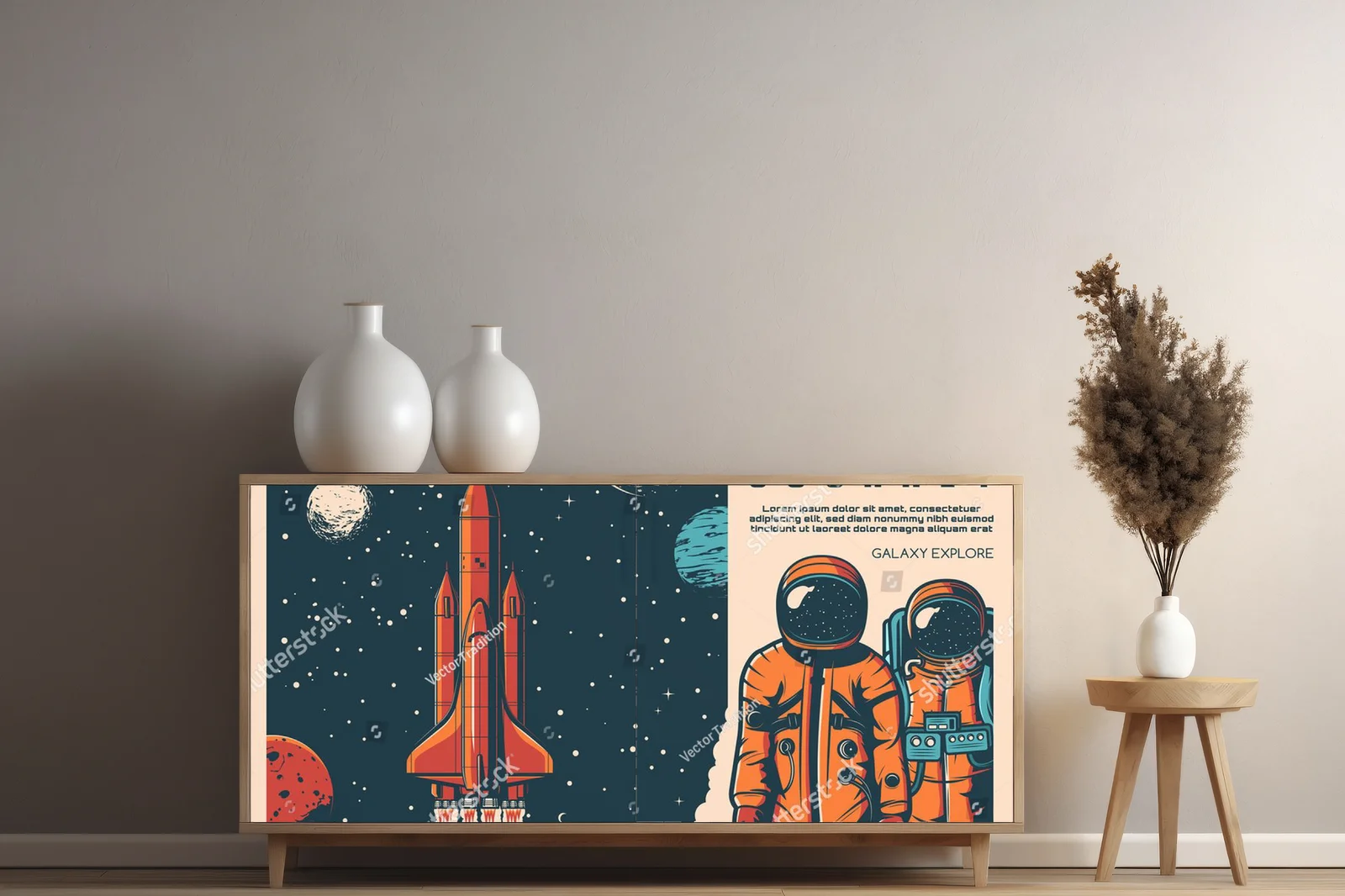 Kosmiczna podróż: retro eksploracja galaktyki
