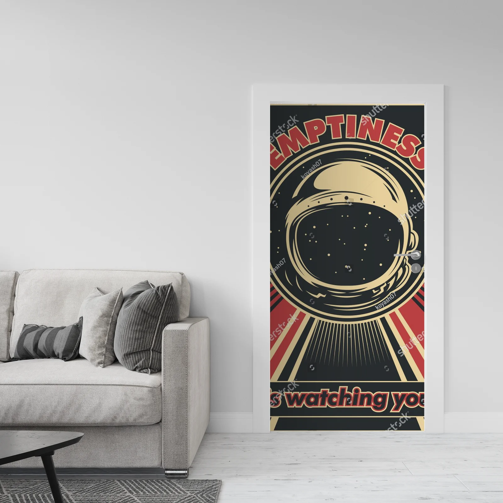 Kosmiczna propaganda w retro stylu