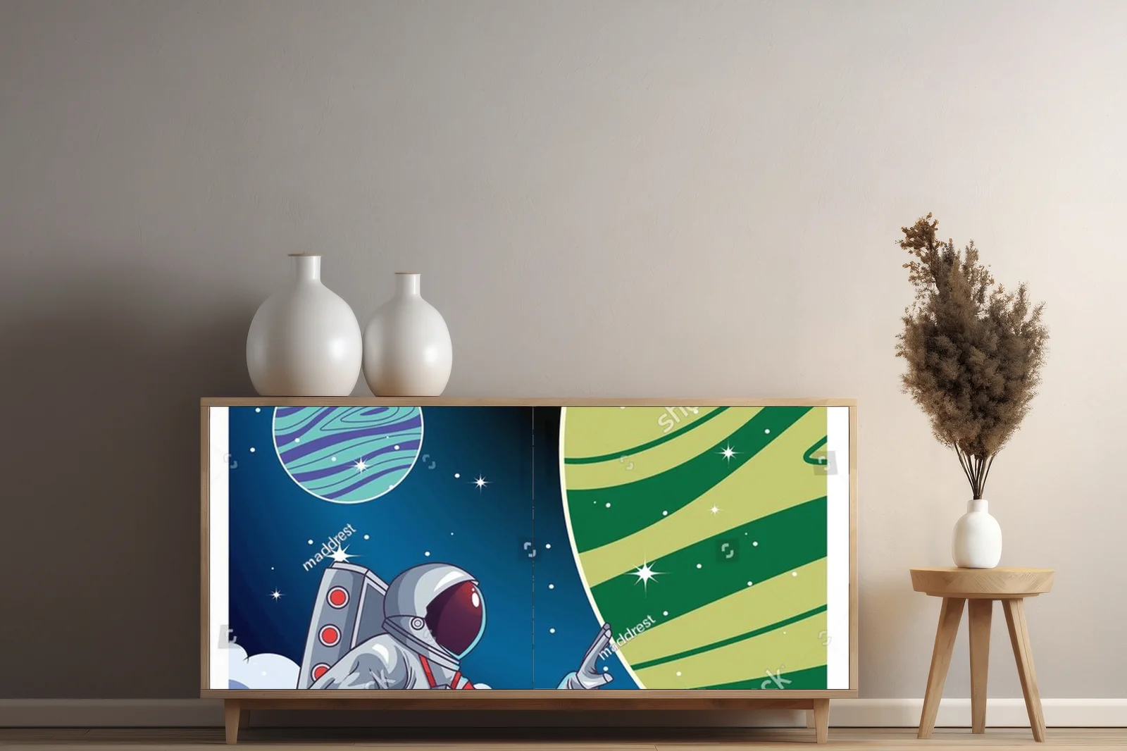 Magiczna podróż astronautów w galaktyce