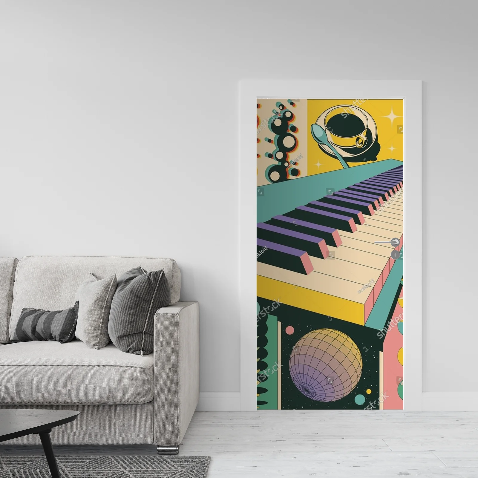 Muzyczna harmonia w geometrycznych kształtach