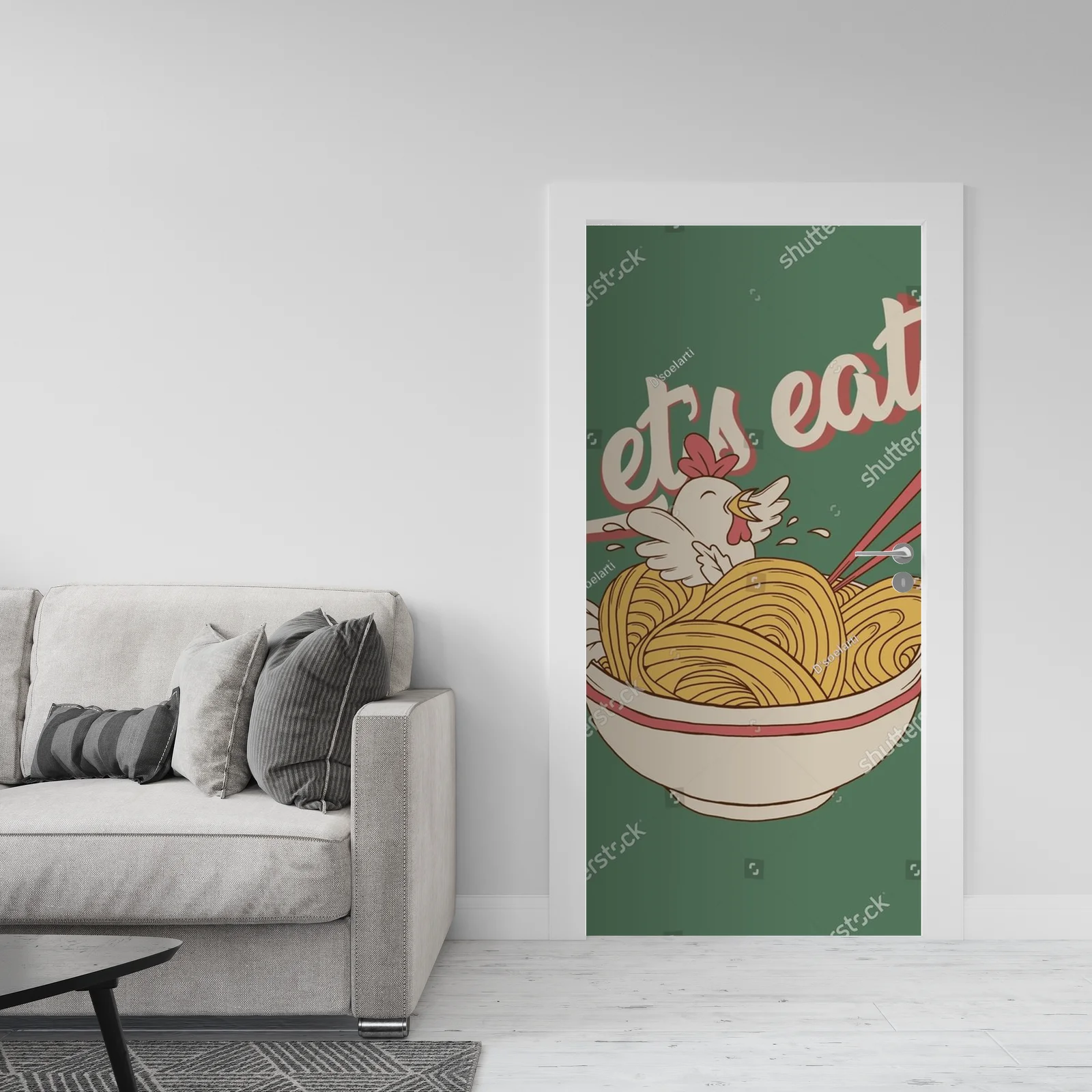 Klasyczna ilustracja z retro tajemnicą
