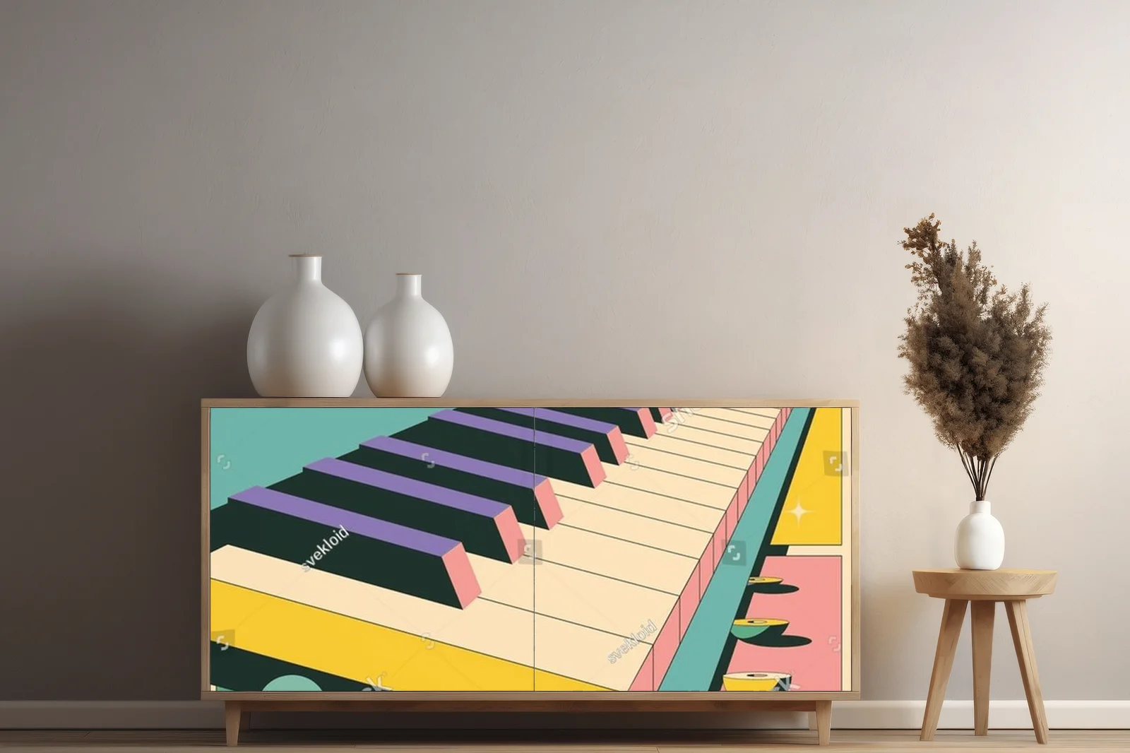 Muzyczna harmonia w geometrycznych kształtach