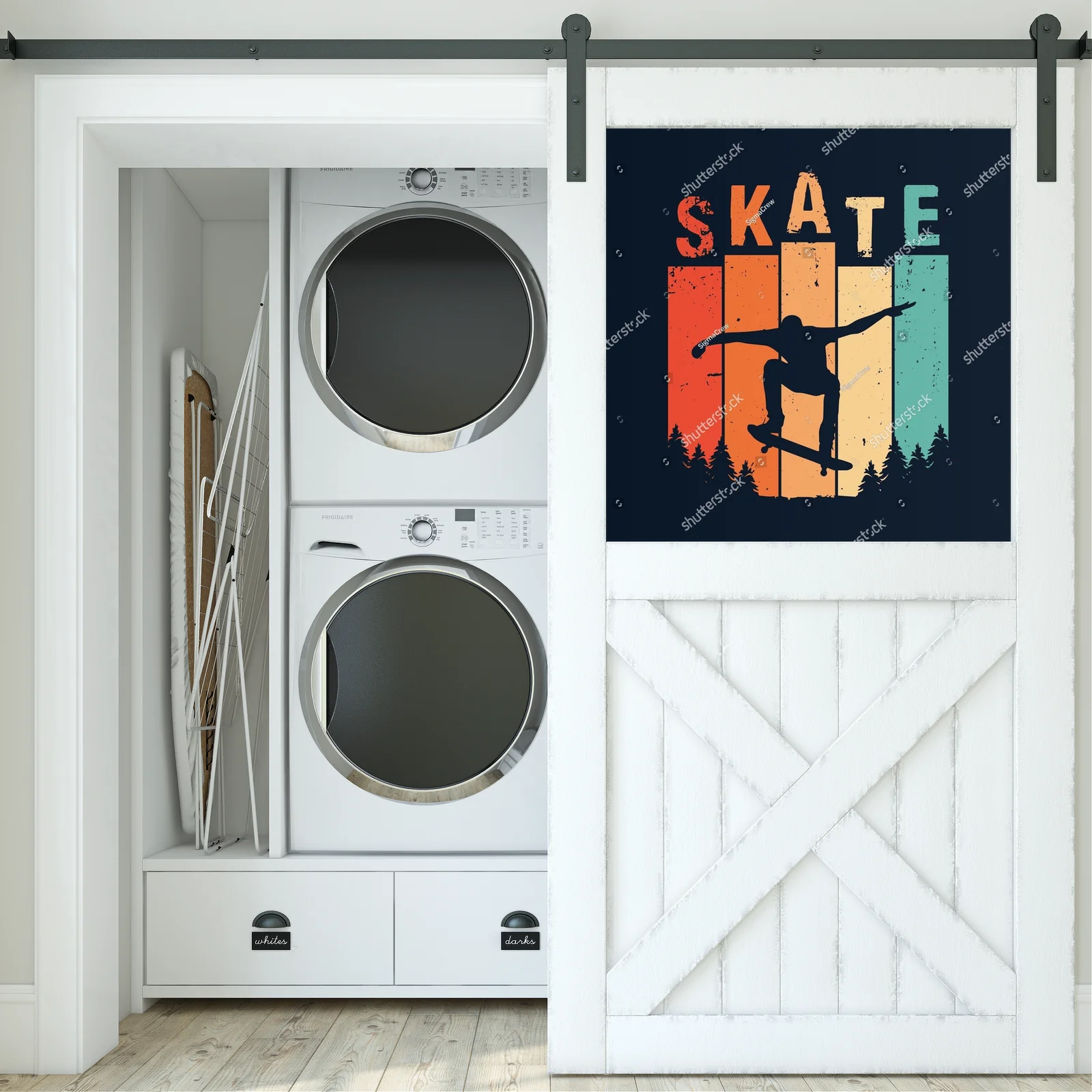 Vintage Skate T-Shirt w retro stylu pełnym energii