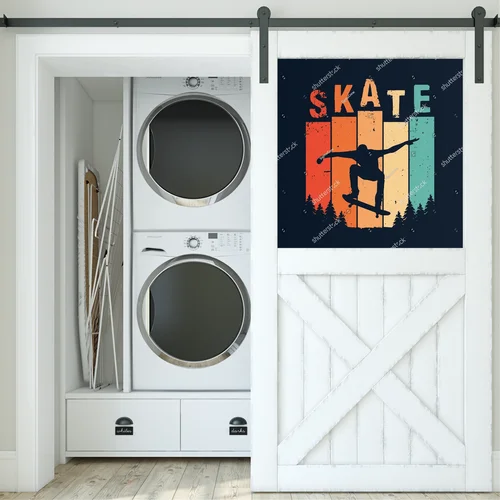 Vintage Skate T-Shirt w retro stylu pełnym energii