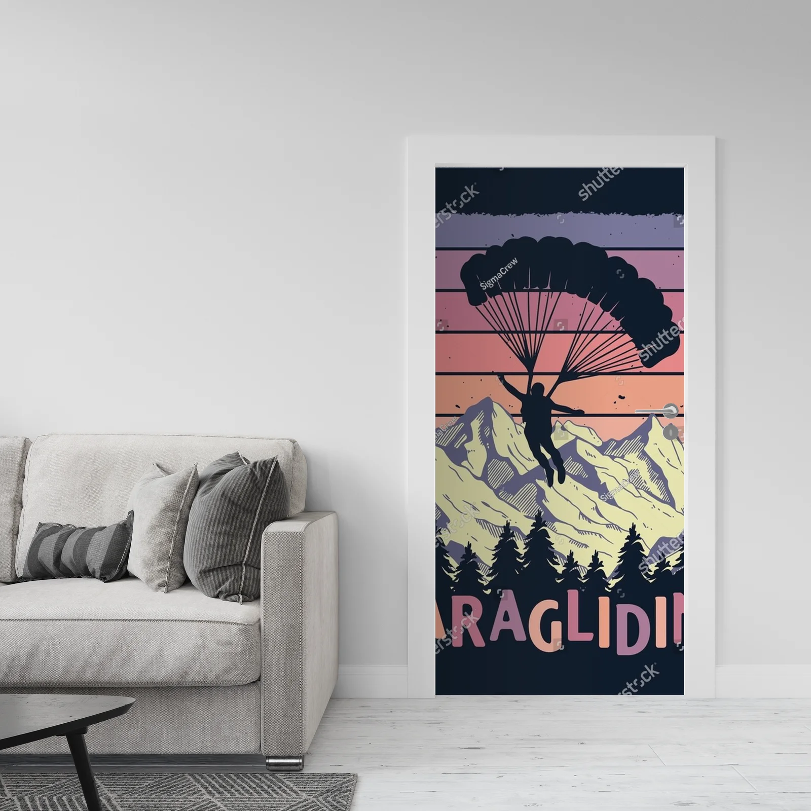 Retro Paragliding: oddech przygody w barwach natury