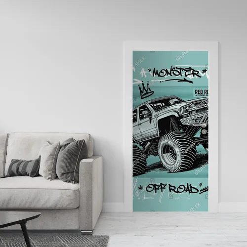 Potężny off-roadowy potwór w nasyconych kolorach