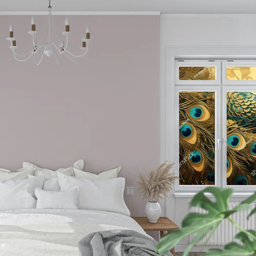 Złote akcenty w leśnej florze inspirowane naturą