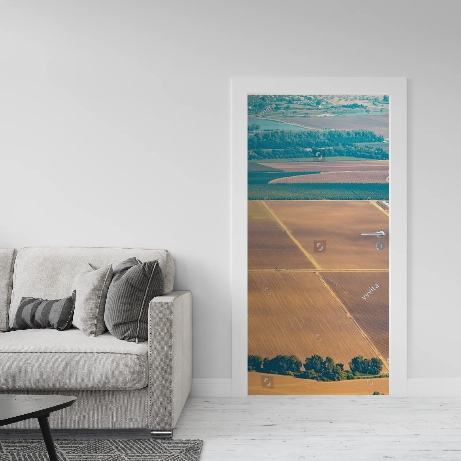 Olive Groves and Fields: A Landscape of Tranquility