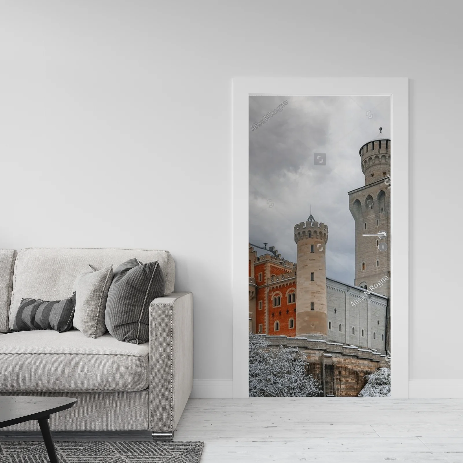 Zimowe czary: Zamek Neuschwanstein w magicznej scenerii