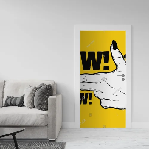 Energia ręki w żywych, słonecznych barwach
