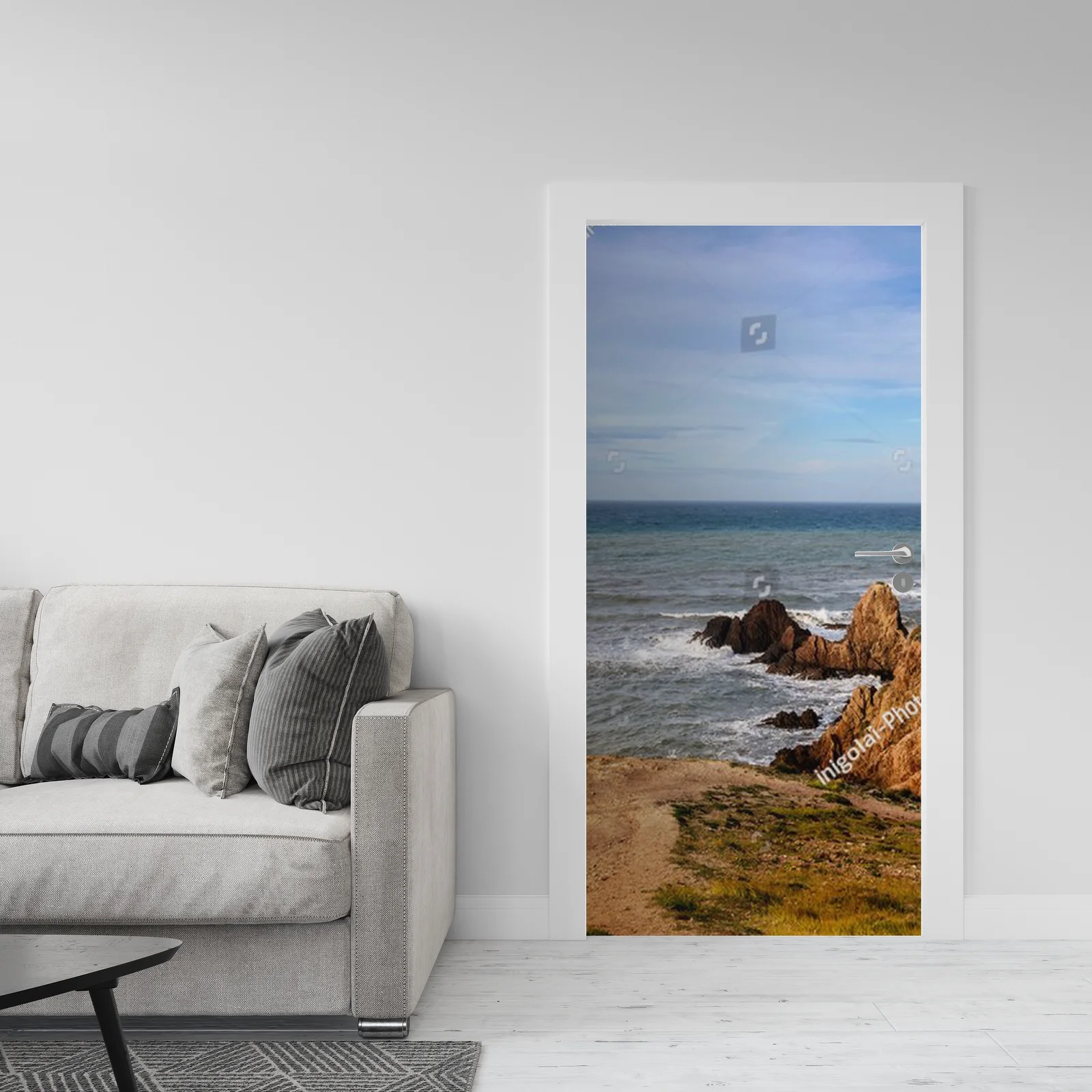 Panoramiczny widok na latarnię Cabo de Gata