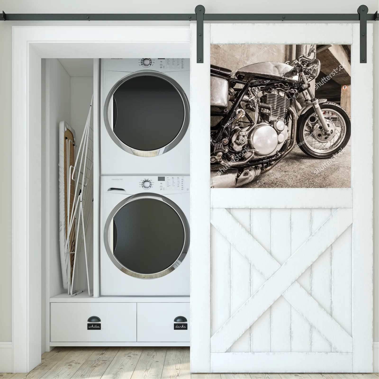 Zabytkowe motocykle z Tajlandii w retro stylu