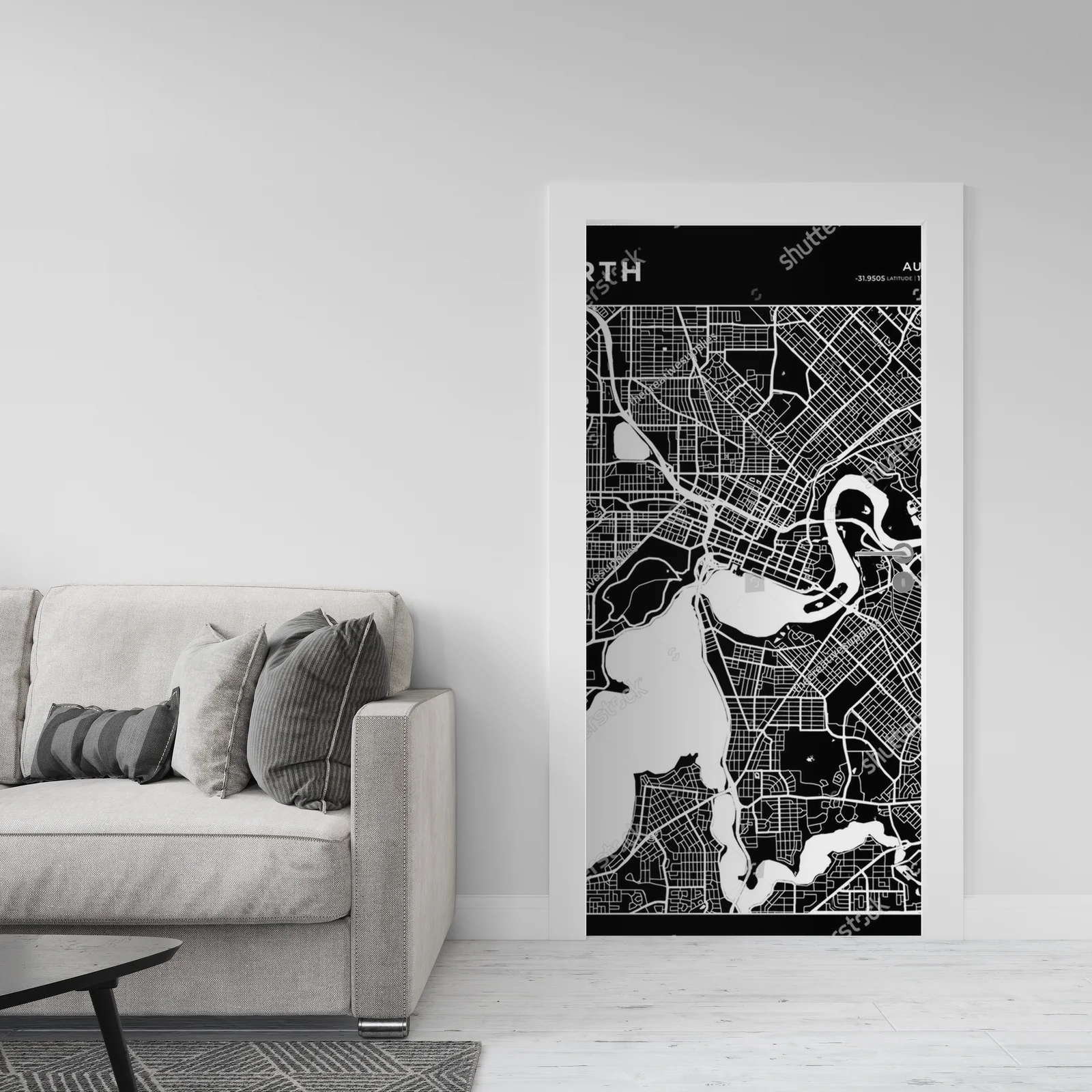 Mistyka ulic Perth w minimalistycznej aranżacji