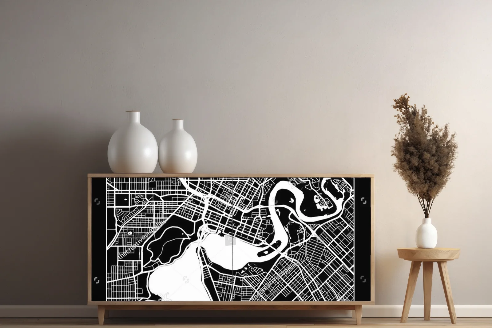 Mistyka ulic Perth w minimalistycznej aranżacji