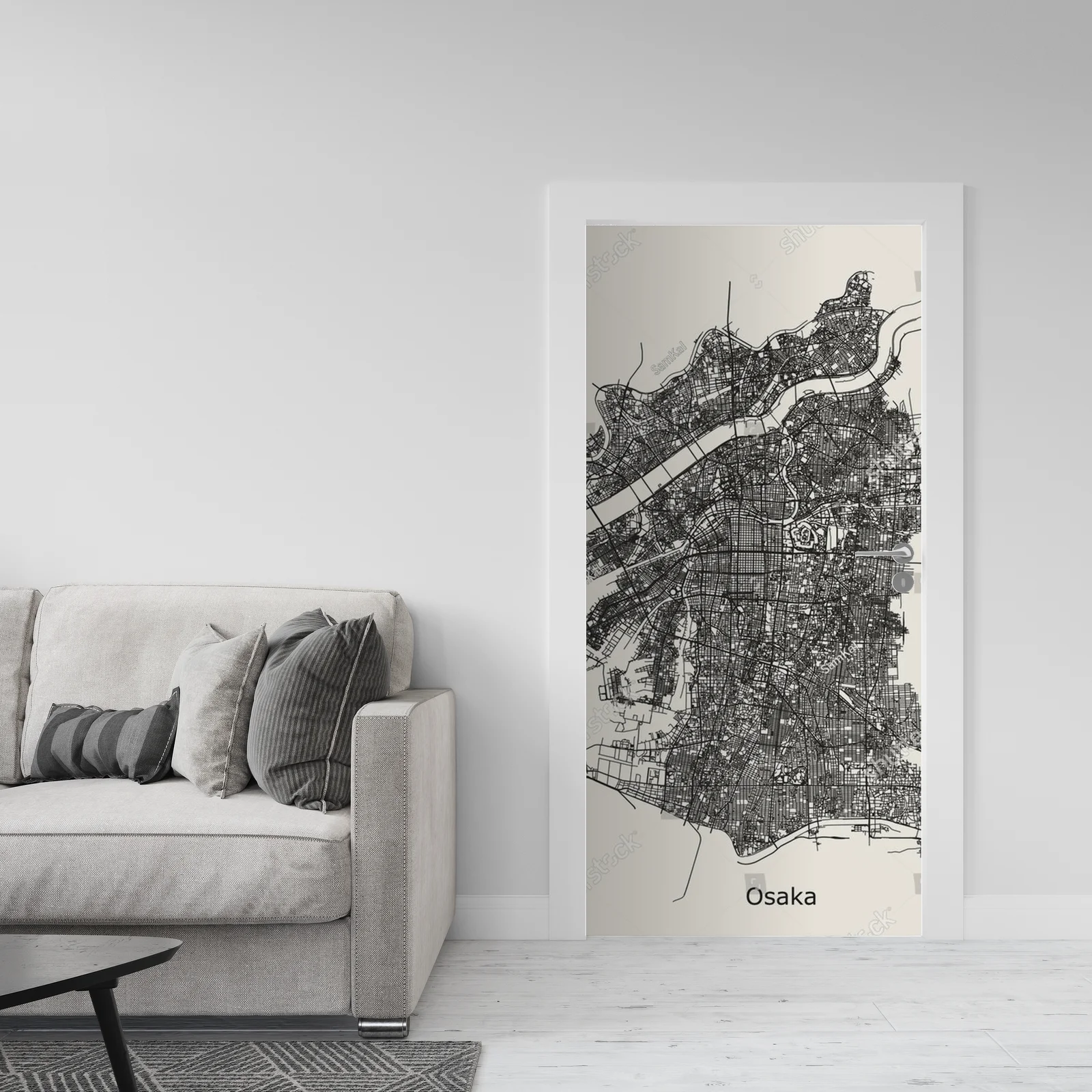 Osaka w pastelowych odcieniach – Szkice miasta