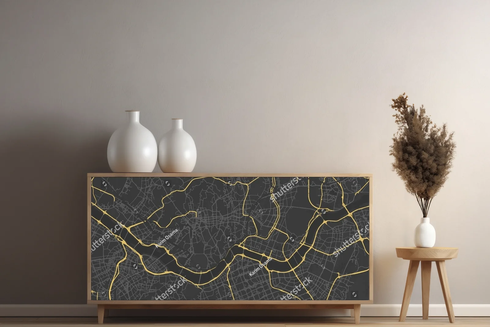 Seoul: Artystyczna mapa stolicy Korei Południowej